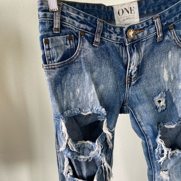 One Teaspoon Trashed Freebirds - Picture 4 of 8